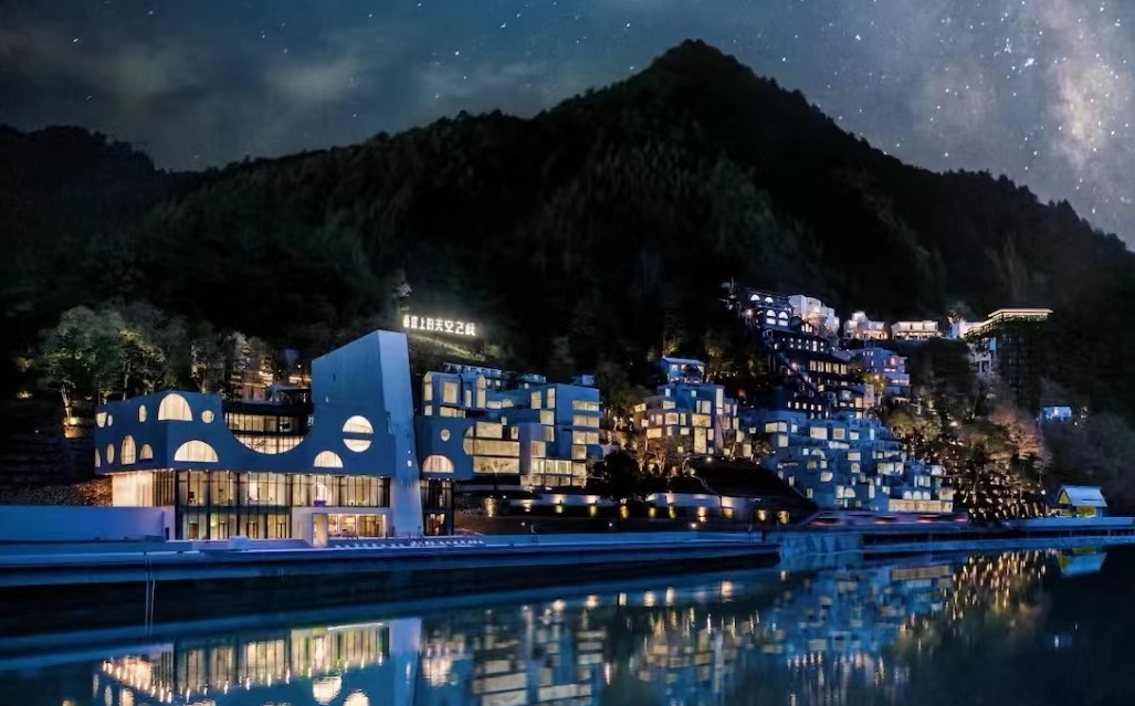 Sky City on the Cliff